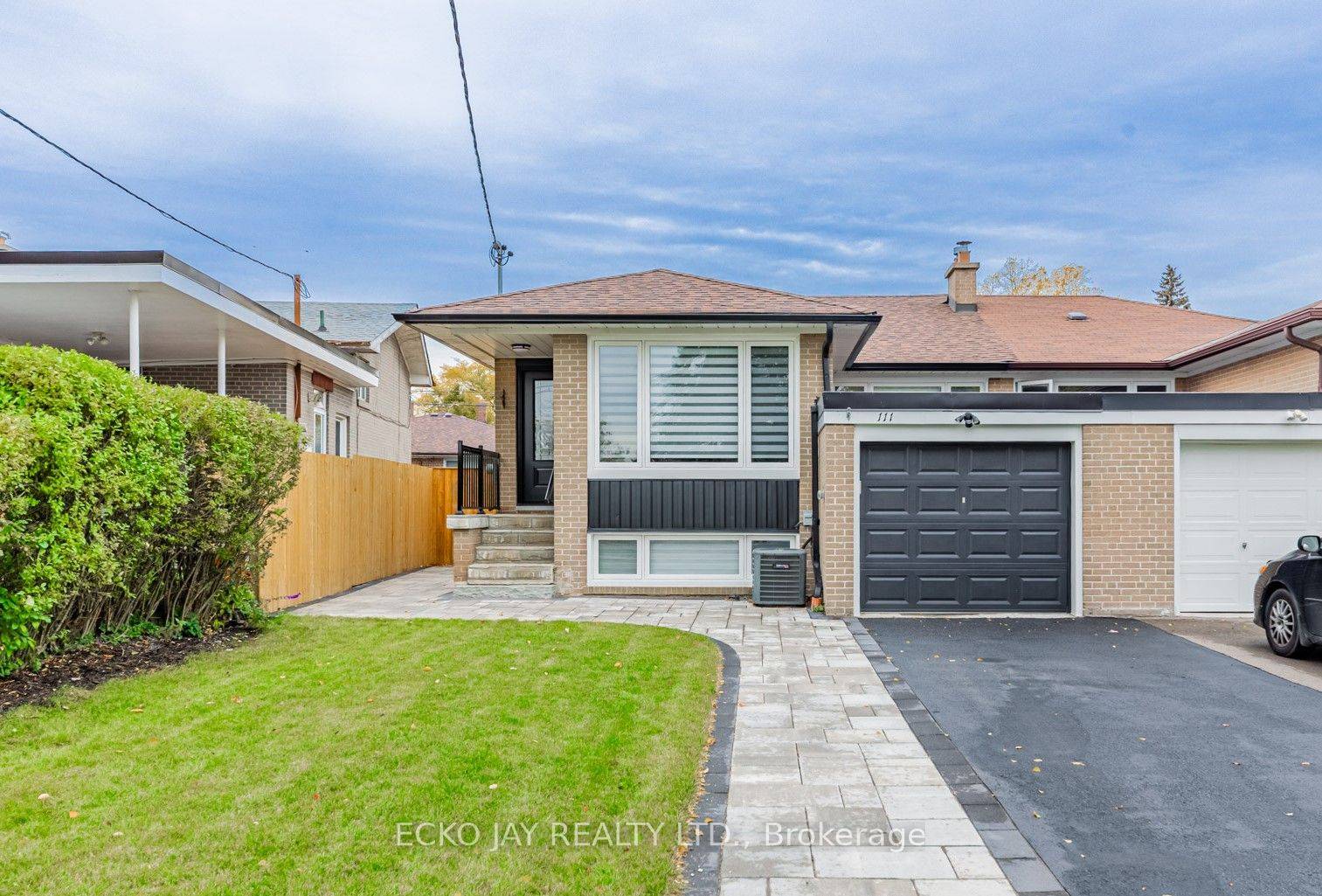 Stunning, completely renovated, magazine worthy raised bungalow with attached garage, located at the quiet end of the street in a family friendly neighborhood.