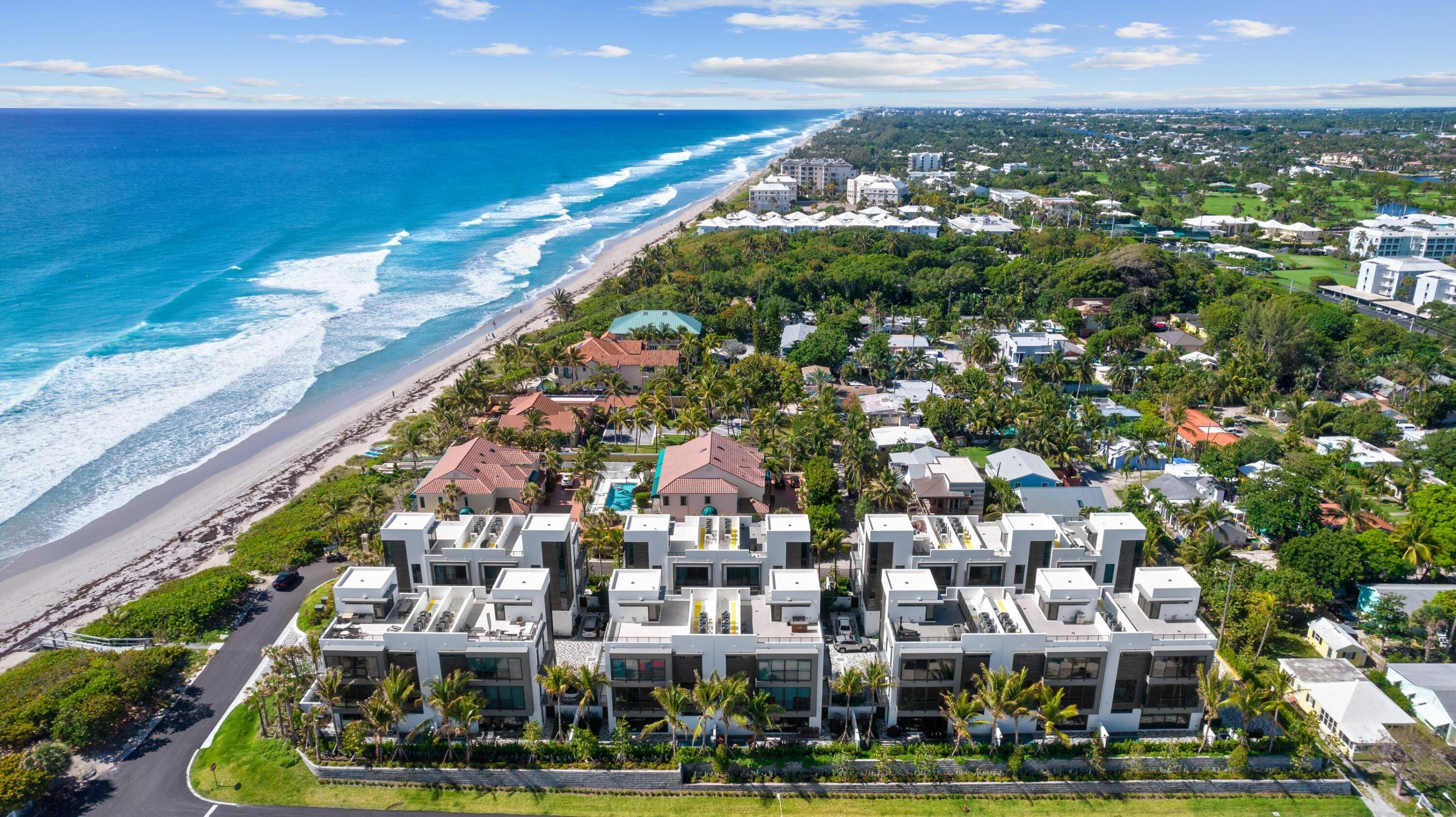Enjoy living in this beautiful oceanfront recently completed townhouse.