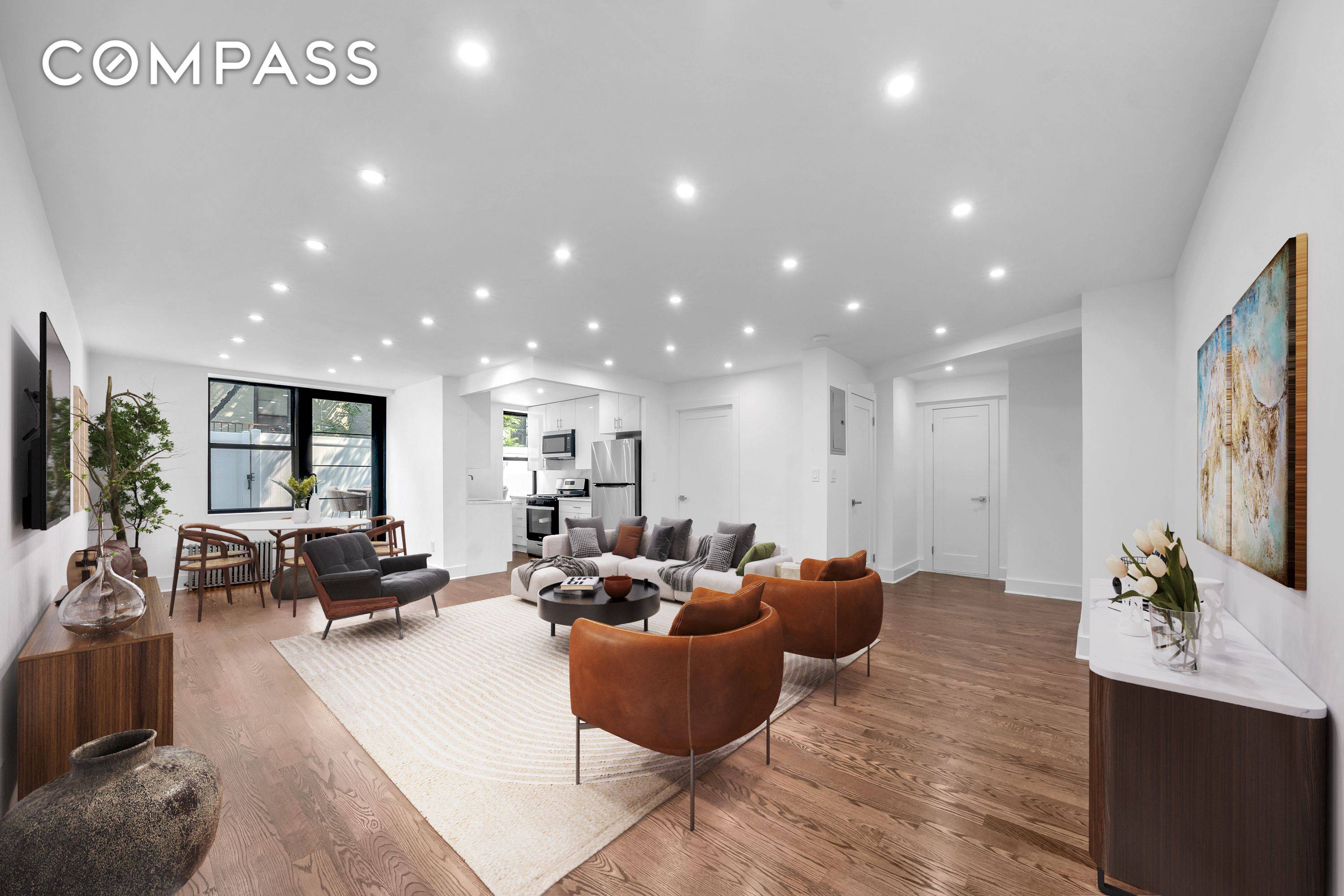 Come home to the rare opportunity of this large, newly fully renovated two bedroom, two bath condo with exceptional expansive private outdoor wrap around terrace, boasting over 2, 500 square ...