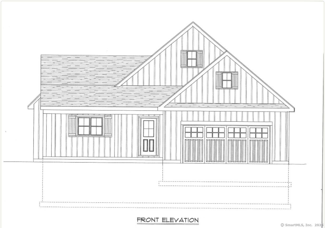 A custom built 2 Bed plus Primary Suite ranch with a 1.