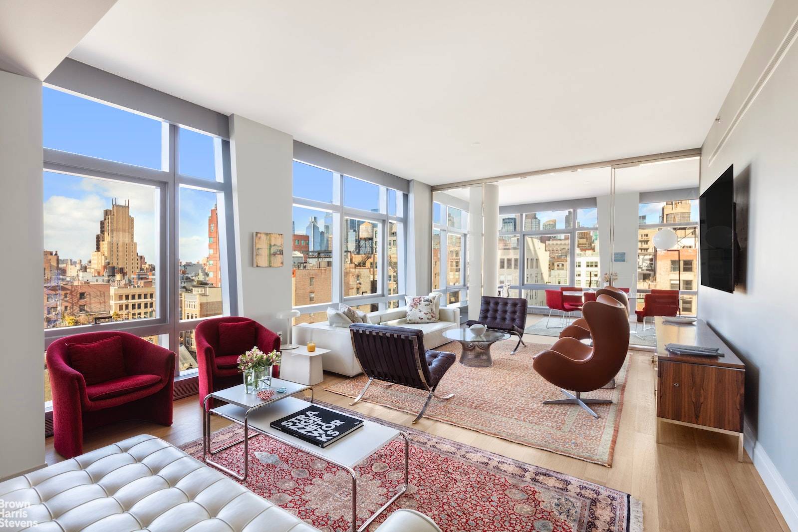 Enjoy brilliant light and breathtaking city views from every room in this mint, high floor luxury residence located at 35XV, an FX Fowle designed, full service, centrally located condominium.