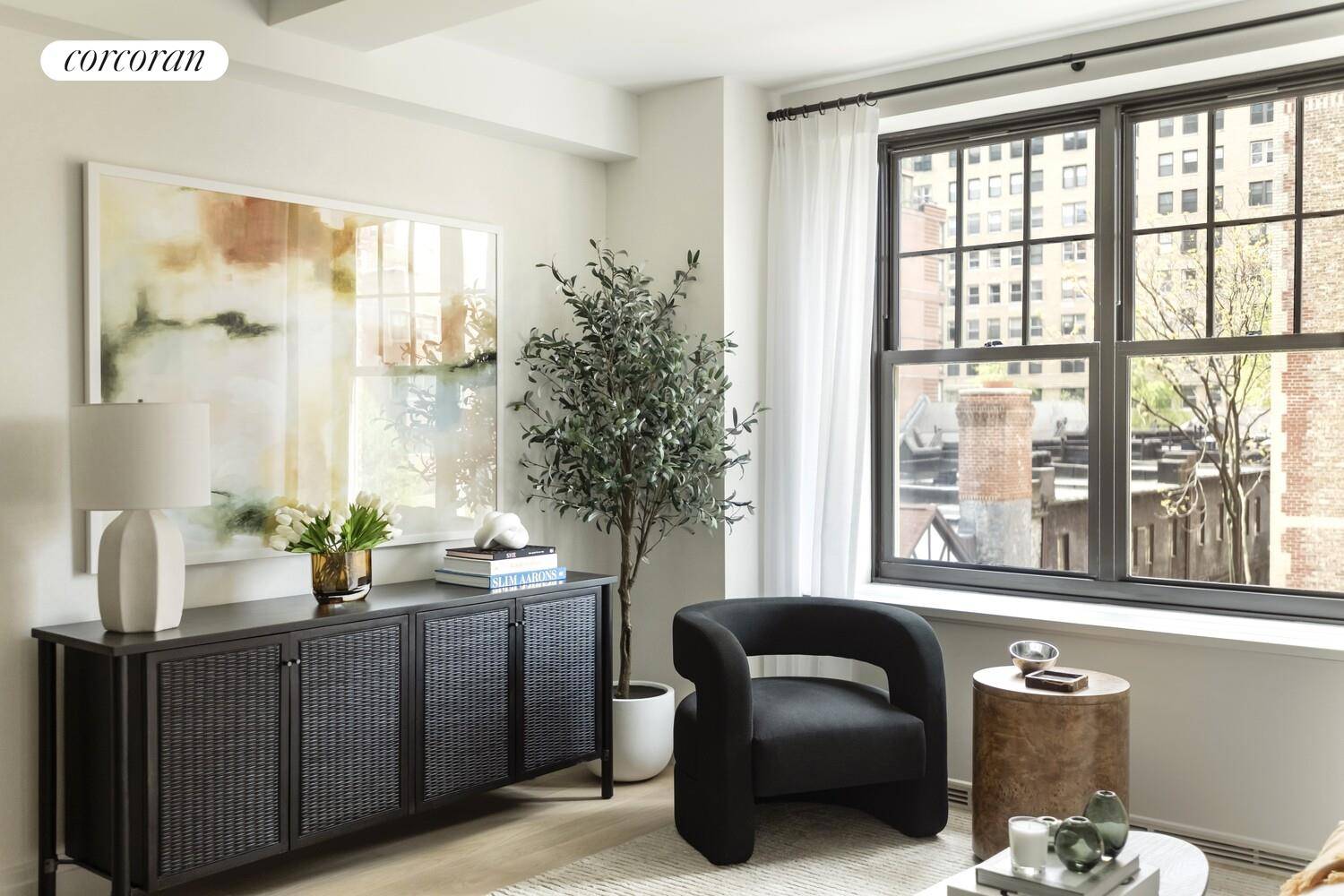 Designed by renowned architect and designer Thomas Juul Hansen, Residence 5F is a premium one bedroom, one bathroom with powder room, facing south over the tree lined streets of the ...