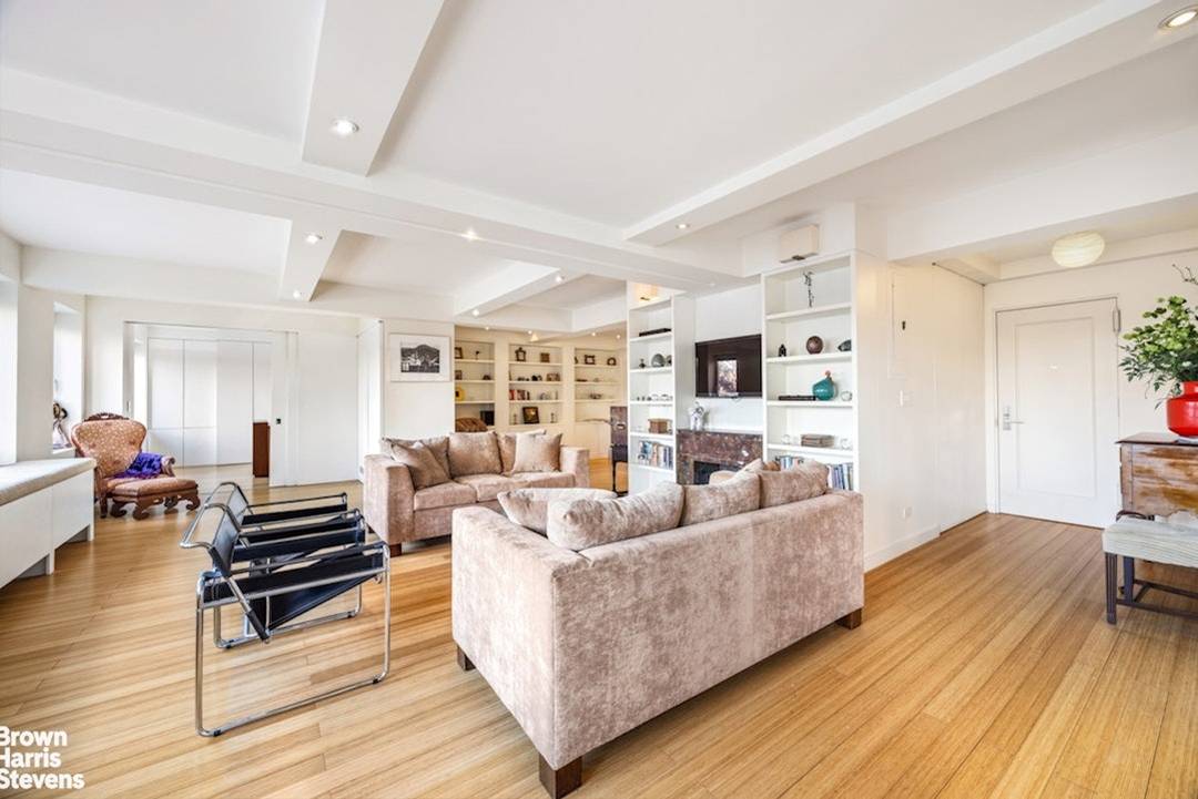 This exceptional home, a seamless blend of apartments 6B and 6C, directly overlooks Central Park from an expanse of approximately 50 feet of single pane windows looking north over Central ...