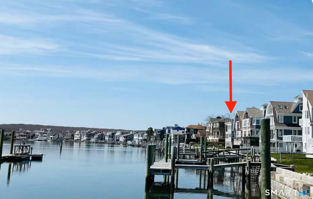 RARE OPPORTUNITY ! Waterfront living with dock at its finest with excellent deep water access by boat to Fishers Island Sound and beyond !