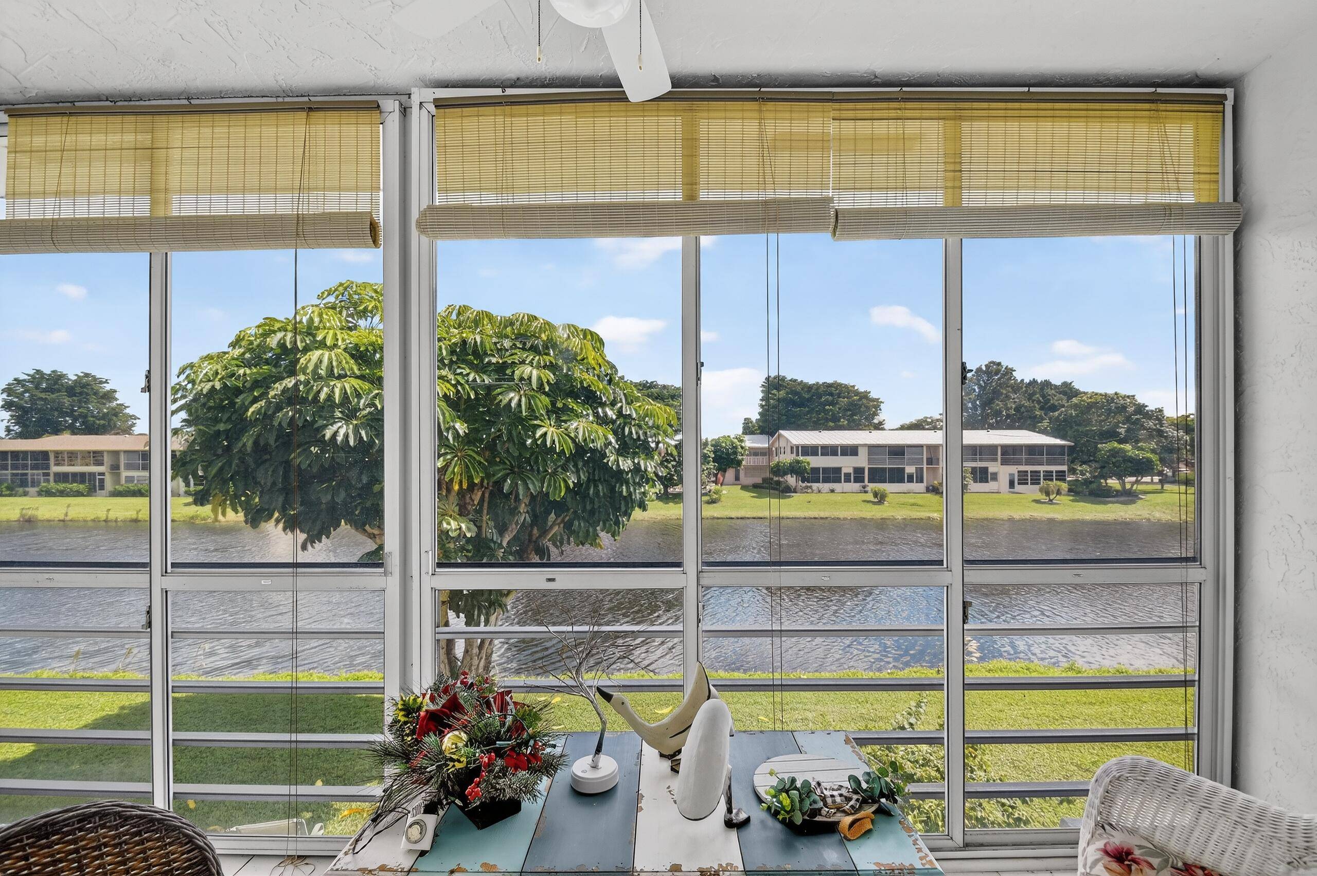 Beautifully maintained fully furnished 2BR 2BA second floor condo in the desirable Oxford section of Century Village.