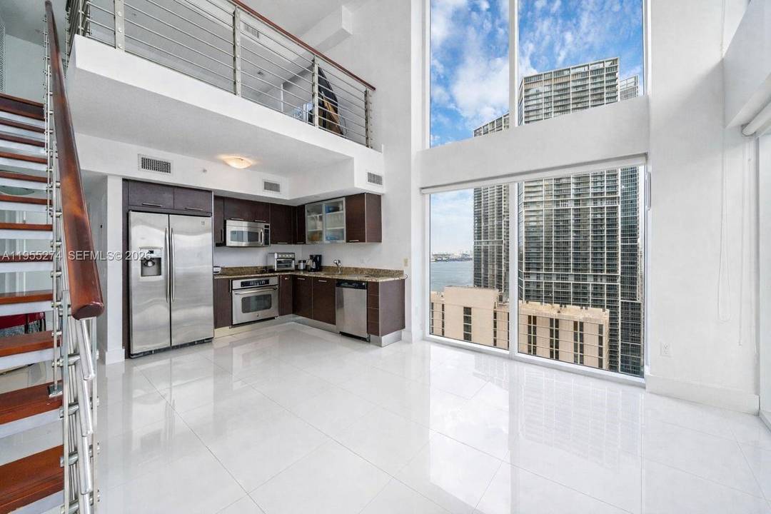 Located in the coveted Brickell on the River South sits this perfectly appointed 2 Bedroom 2 Bathroom move in ready, loft style unit.