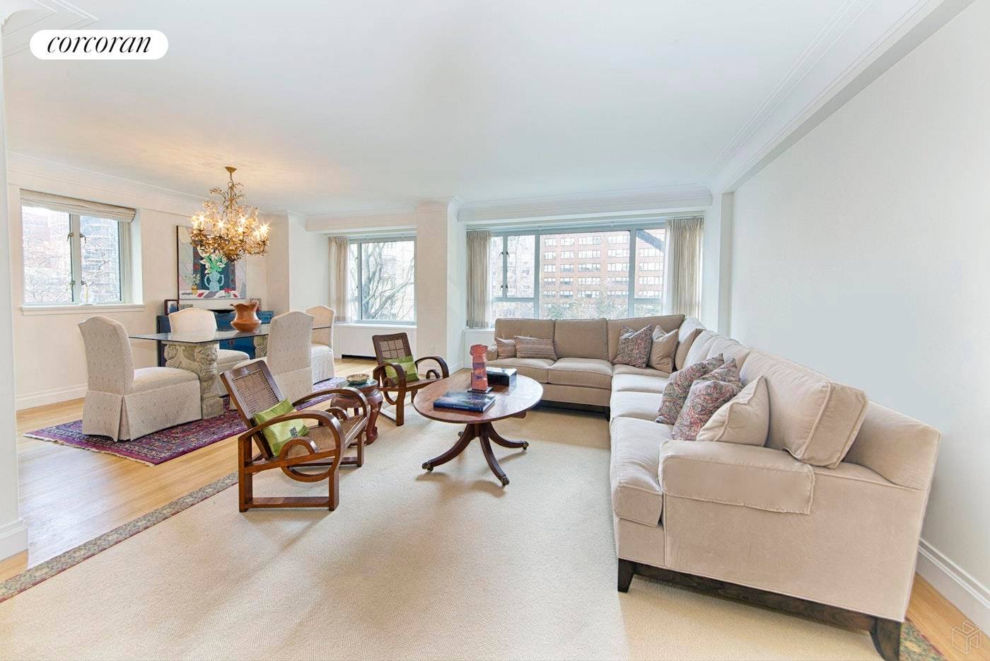 Check out this gorgeous 2 bedroom, 2 bath condo at Manhattan House, the East 60's top luxury spot !