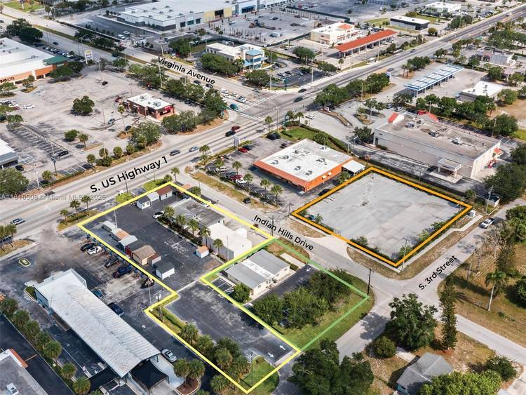 Mixed use amp ; multi parcel commercial portfolio in the heart of Fort Pierce.