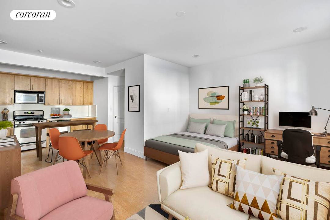 In the very heart of Clinton Hill lies an incredibly charming alcove studio waiting for a new owner to call home.