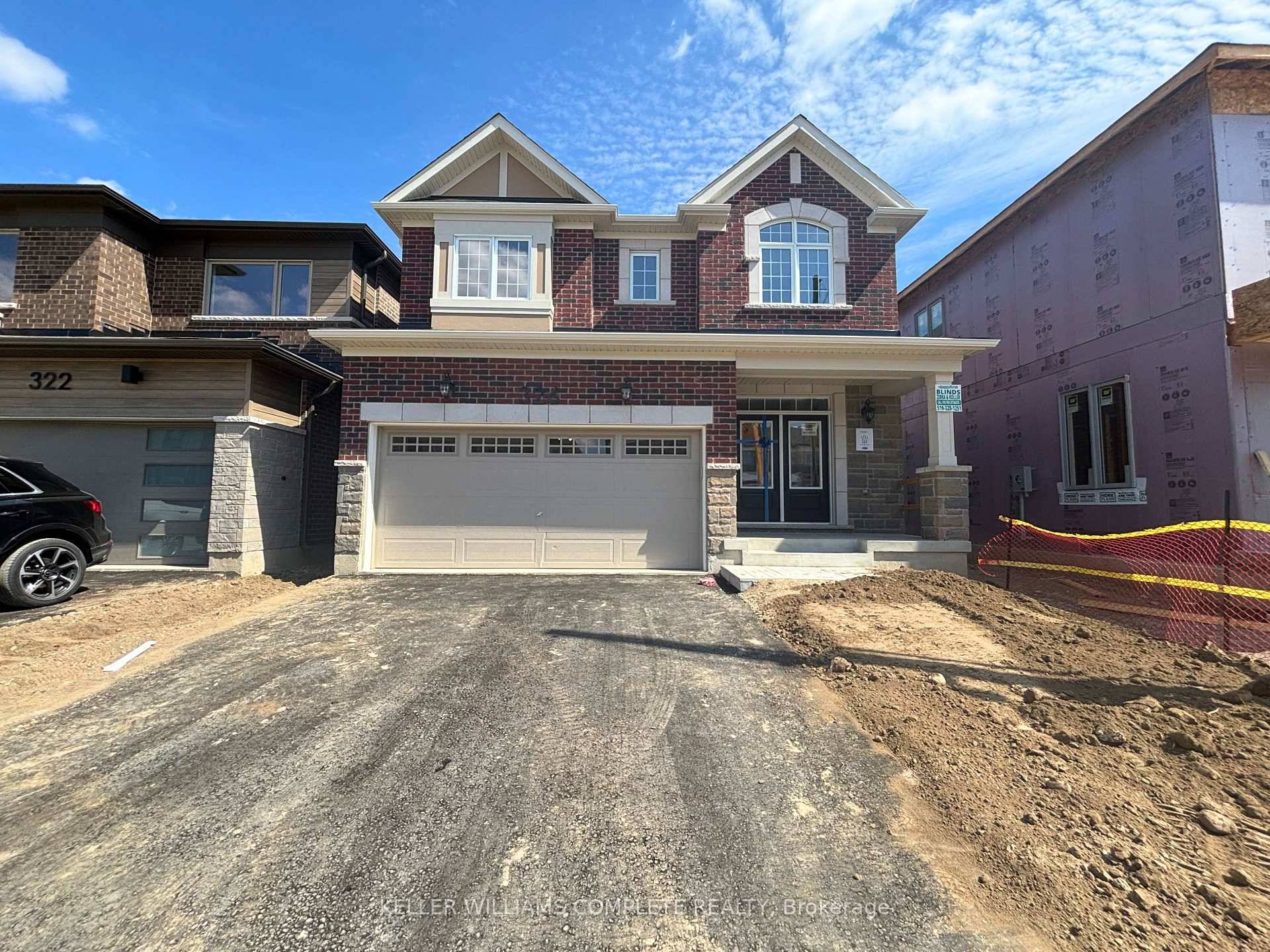 Stunning Brand New 4 Bedroom Home Backing onto a Serene Pond !