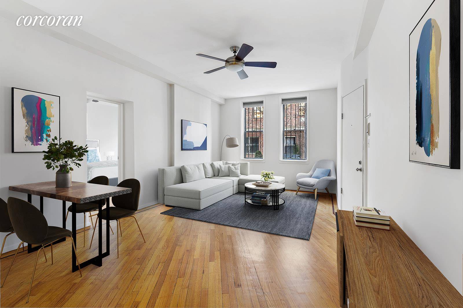 No Fee Rental This fantastic two bedroom, two full bathroom unit is located on the border of Boerum Hill amp ; Cobble Hill.