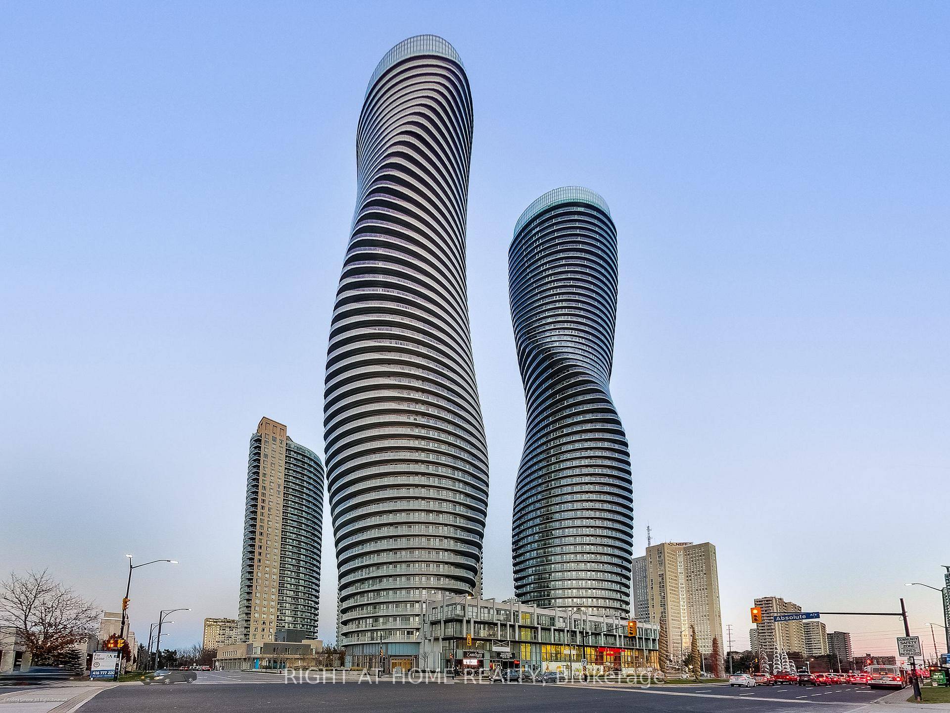 Priced to Sell ! Bright, freshly painted unit in the iconic Marilyn Monroe Towers in the heart of Mississaugas City Centre.
