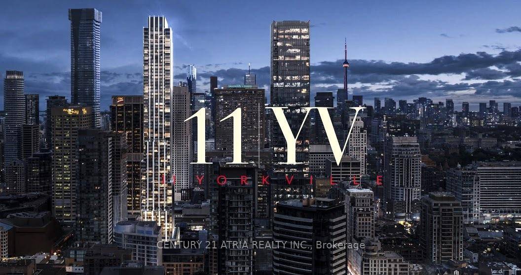 Step into modern luxury at 11 Yorkville, Unit 6107 a brand new, never occupied 2 bedroom, 2 bath corner suite with stunning panoramic views from the 61st floor.