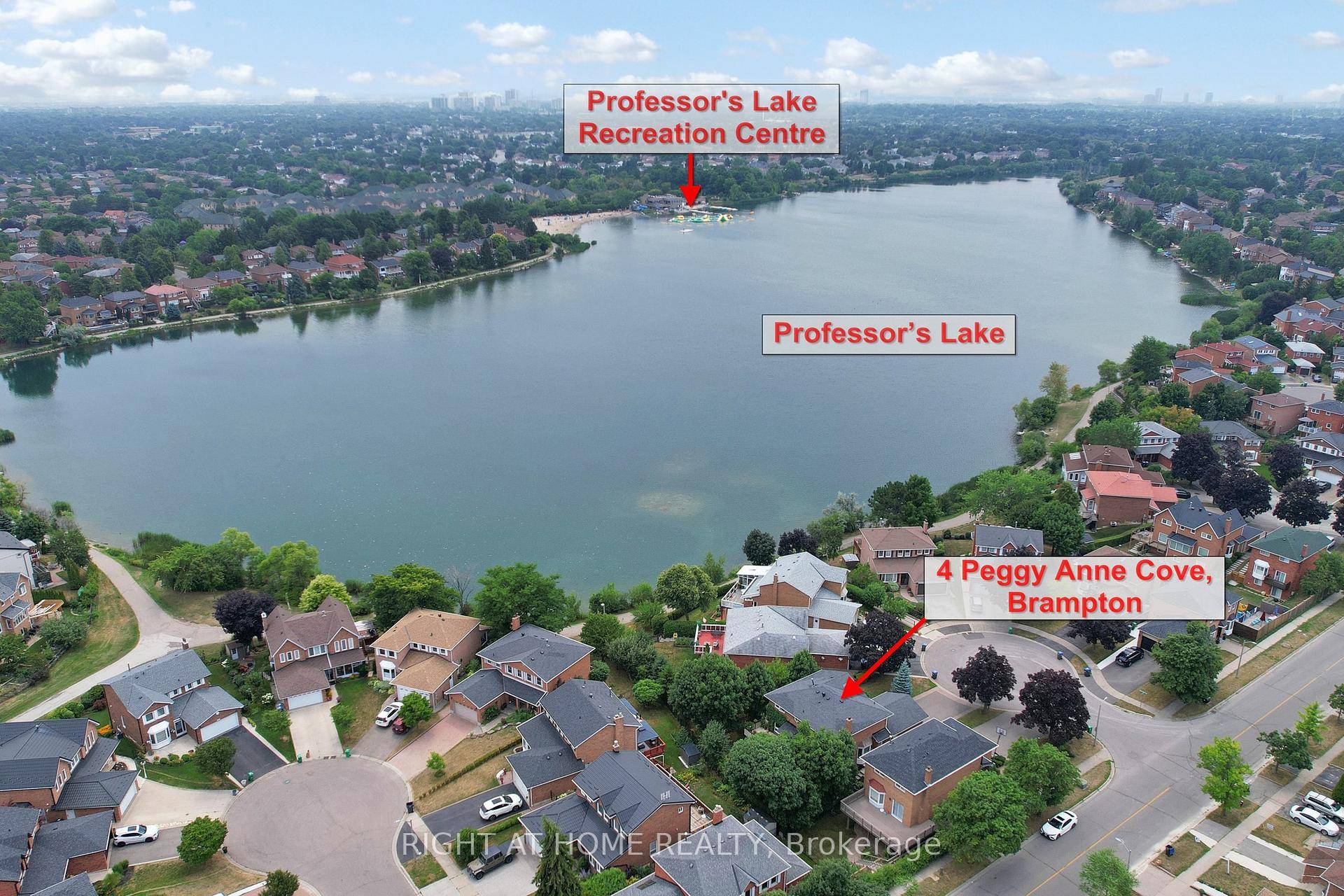 Exquisite Lakeside Haven in Brampton's Professors Lake !
