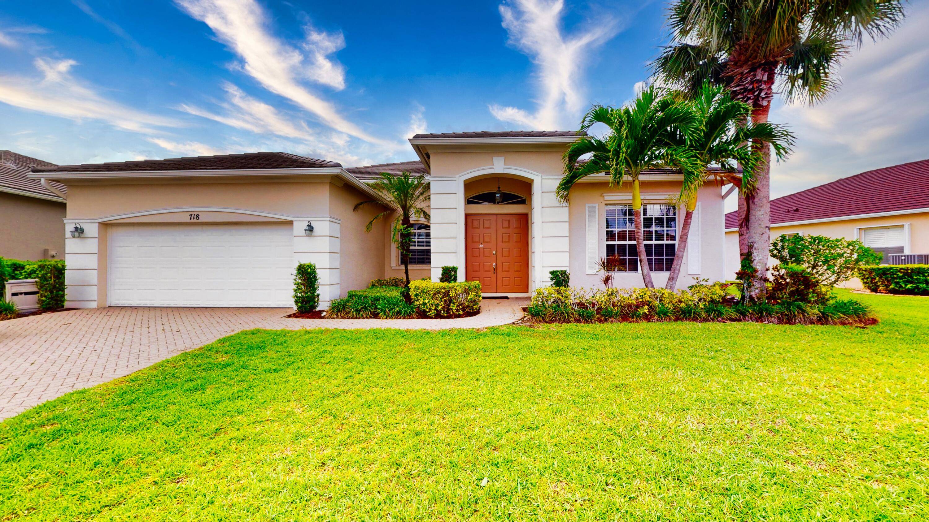 Nestled in the heart of the sought after, family friendly community of Lake Forest in Port Saint Lucie, 718 SW Myakka River Trace is a beautifully maintained 3 bedroom, 2 ...