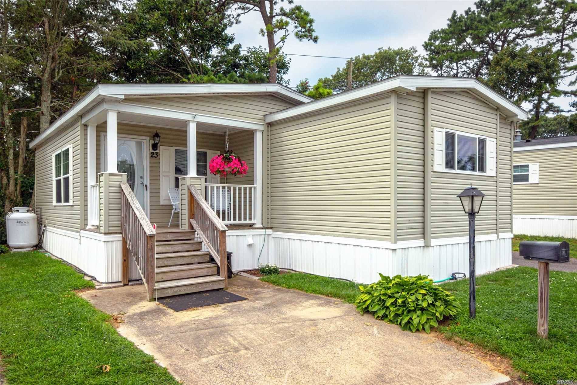 55 and older community. Immaculate, move in ready.