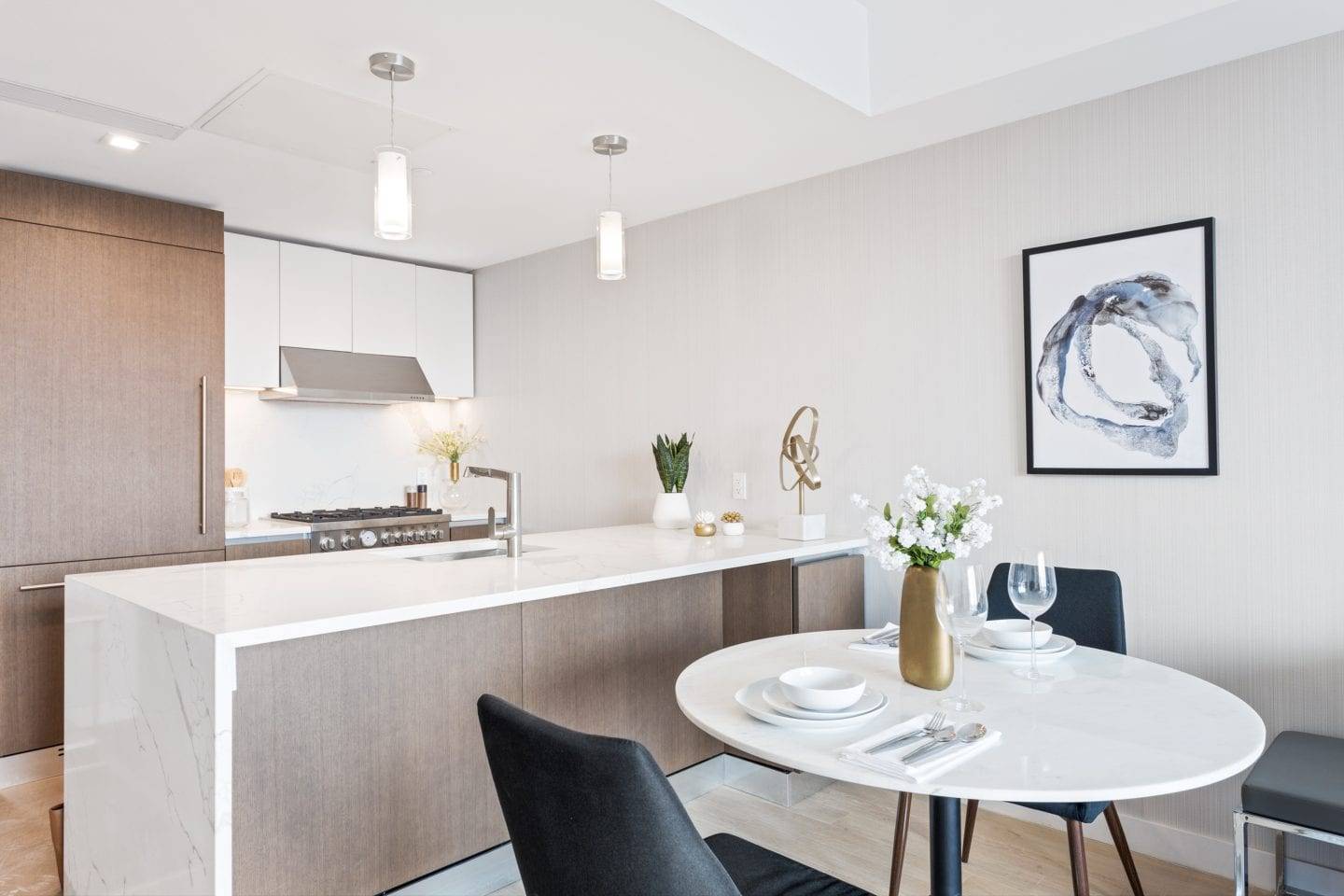 Move in Spring 2020SPONSOR OFFERING 5 CLOSING CONCESSION Apartment 8K is a corner two bedroom, two bath home with a large balcony facing South West.