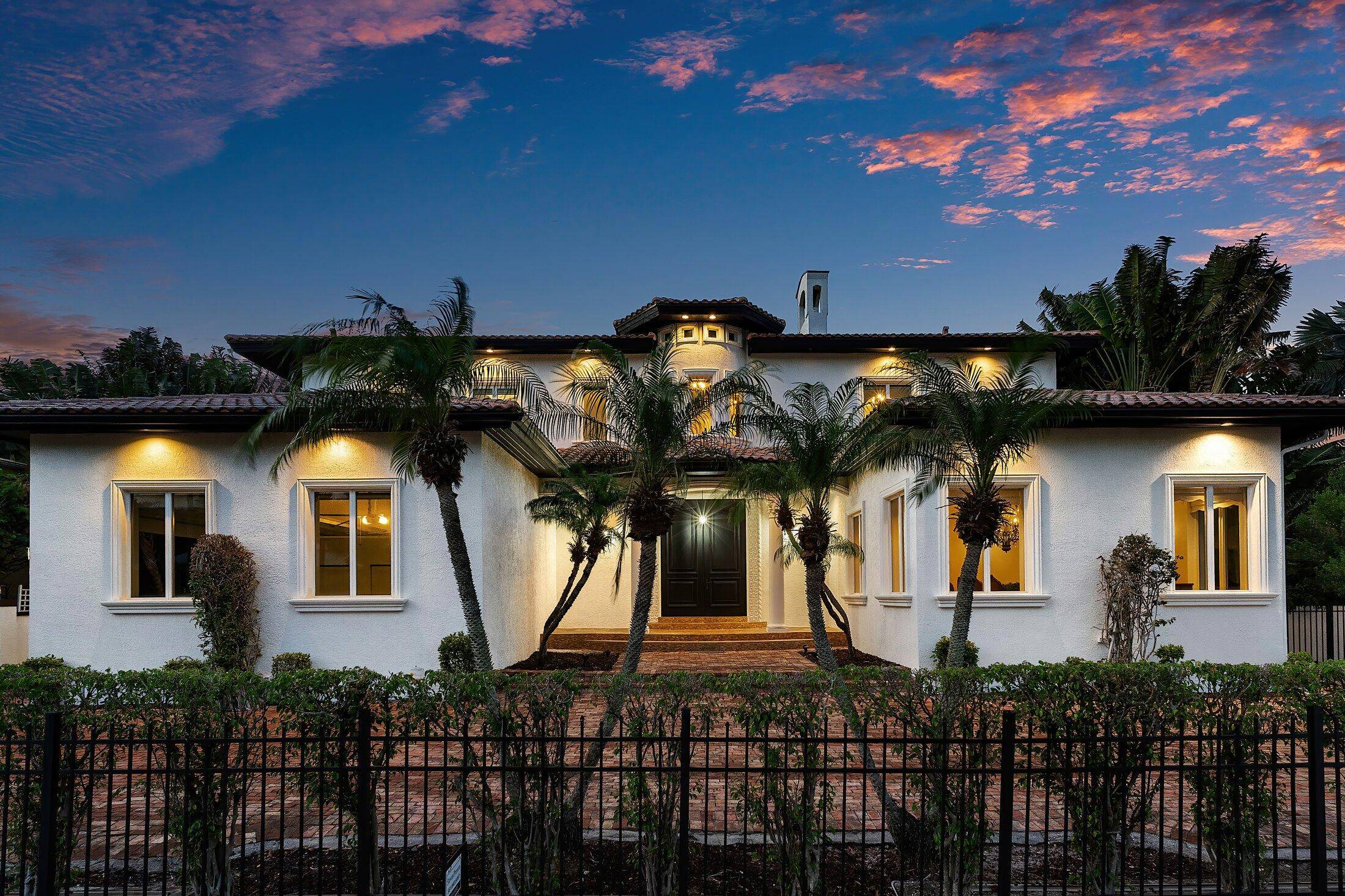 Mediterranean Elegance Meets Unmatched Value in Ocean Ridge, FloridaStep into a world of timeless elegance and sophisticated coastal living with this exquisite six bedroom, six bath Mediterranean inspired estate, perfectly ...