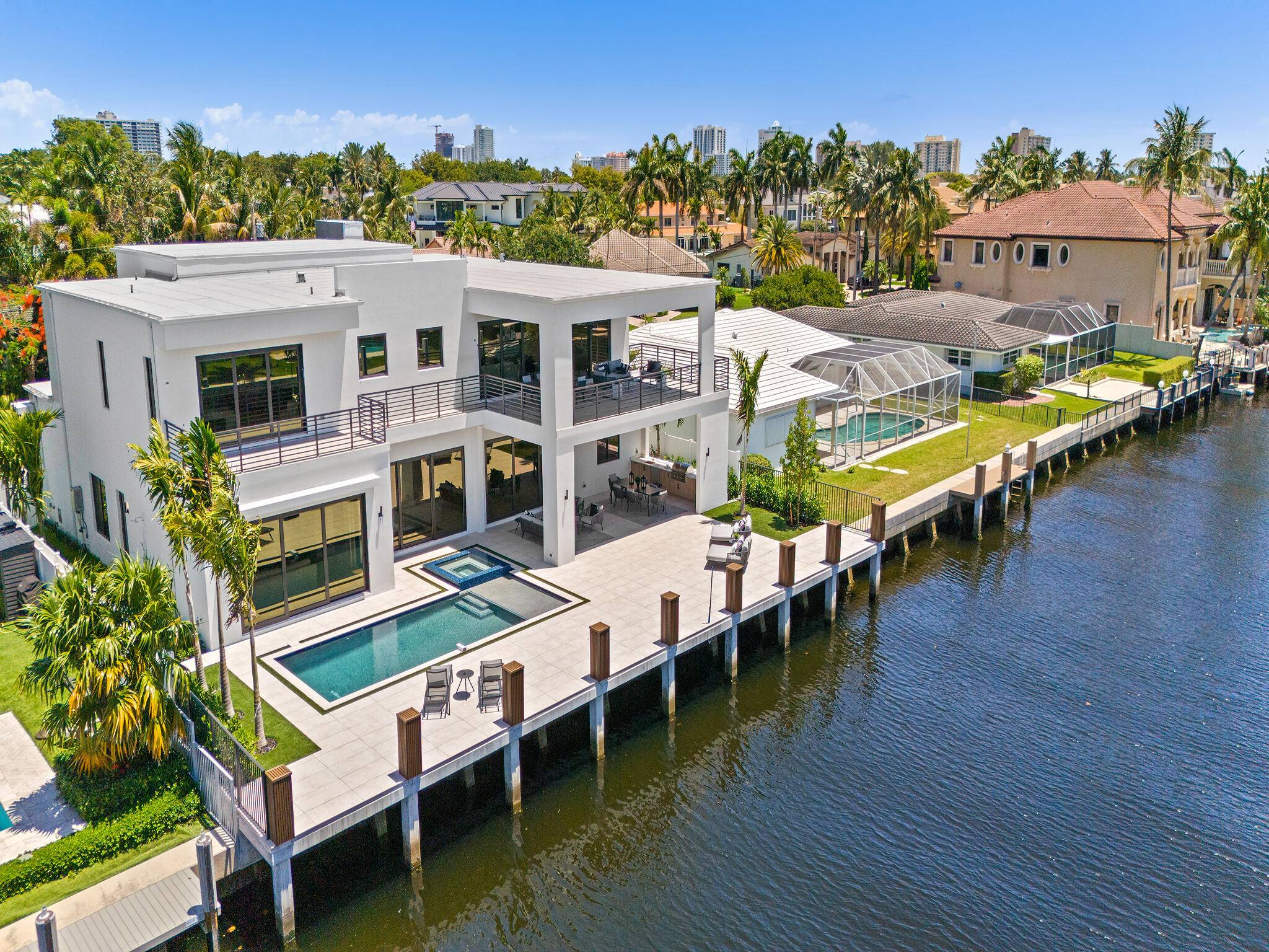 Luxury redefined in this newly constructed waterfront estate, ready for occupancy.