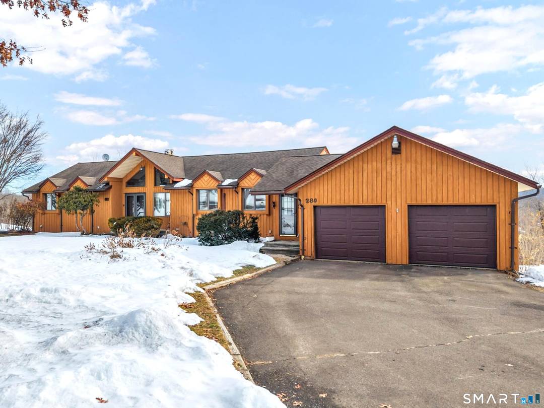 Welcome to this beautiful 3 bedroom, 3 full bath, attached 2 car garage sprawling ranch set on 1.