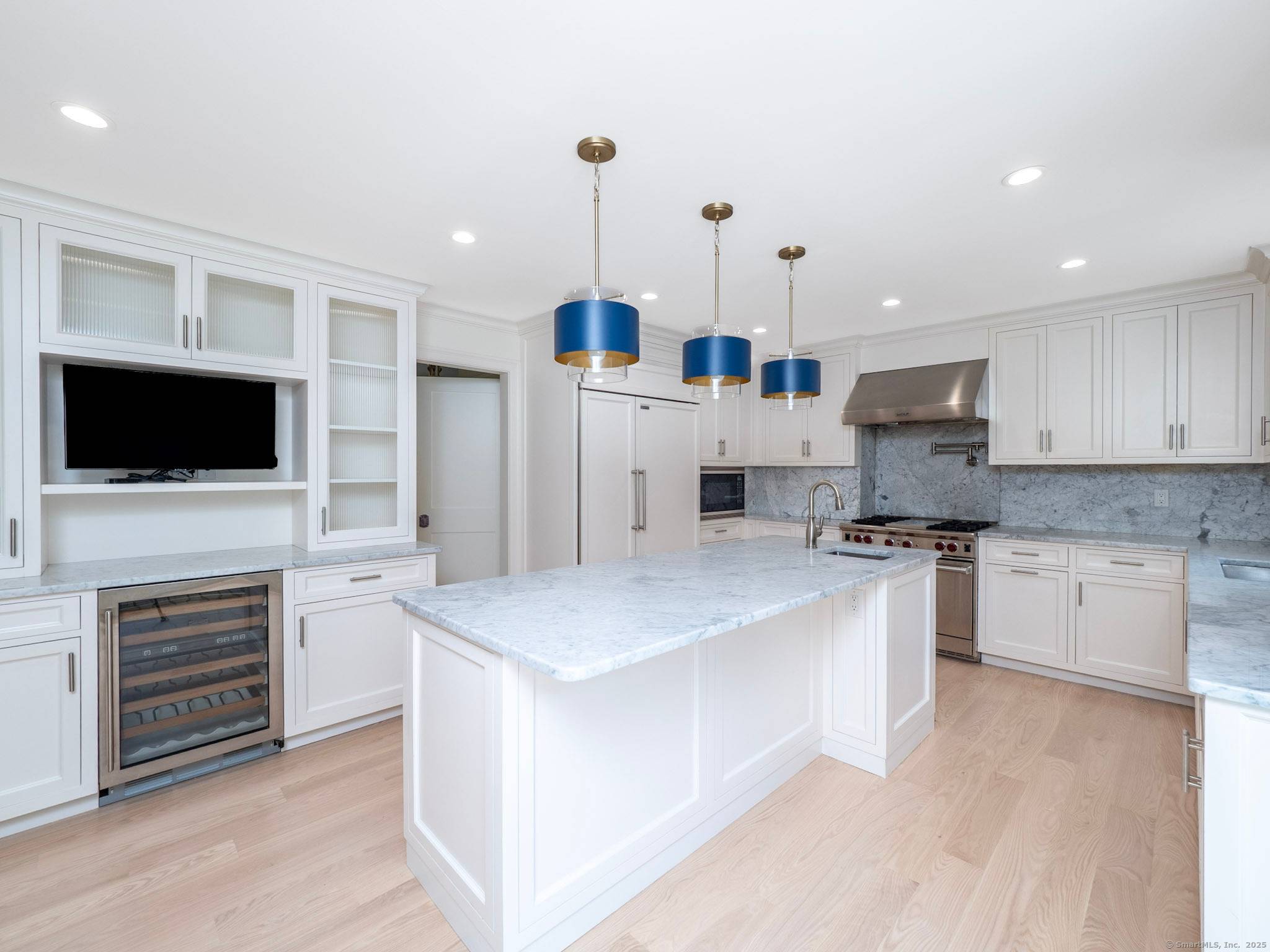 Conveniently located, set back from Danbury Road on a private driveway.