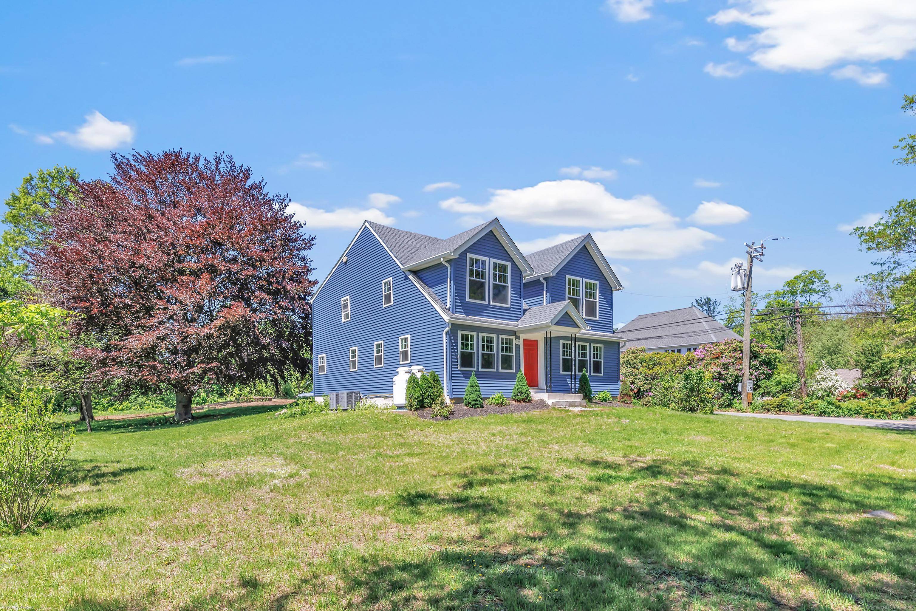 Completely renovated Colonial home, rebuilt and expanded to 2320 square feet from an original Farmhouse base.