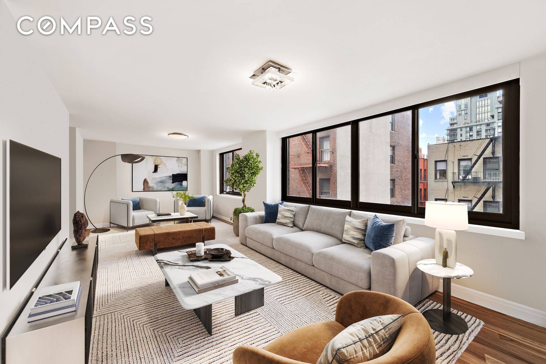Your expansive Lenox Hill dream home awaits in this sprawling four bedroom convertible five bedroom, five bathroom condo featuring a flexible layout, premium finishes and staff quarters home office space ...