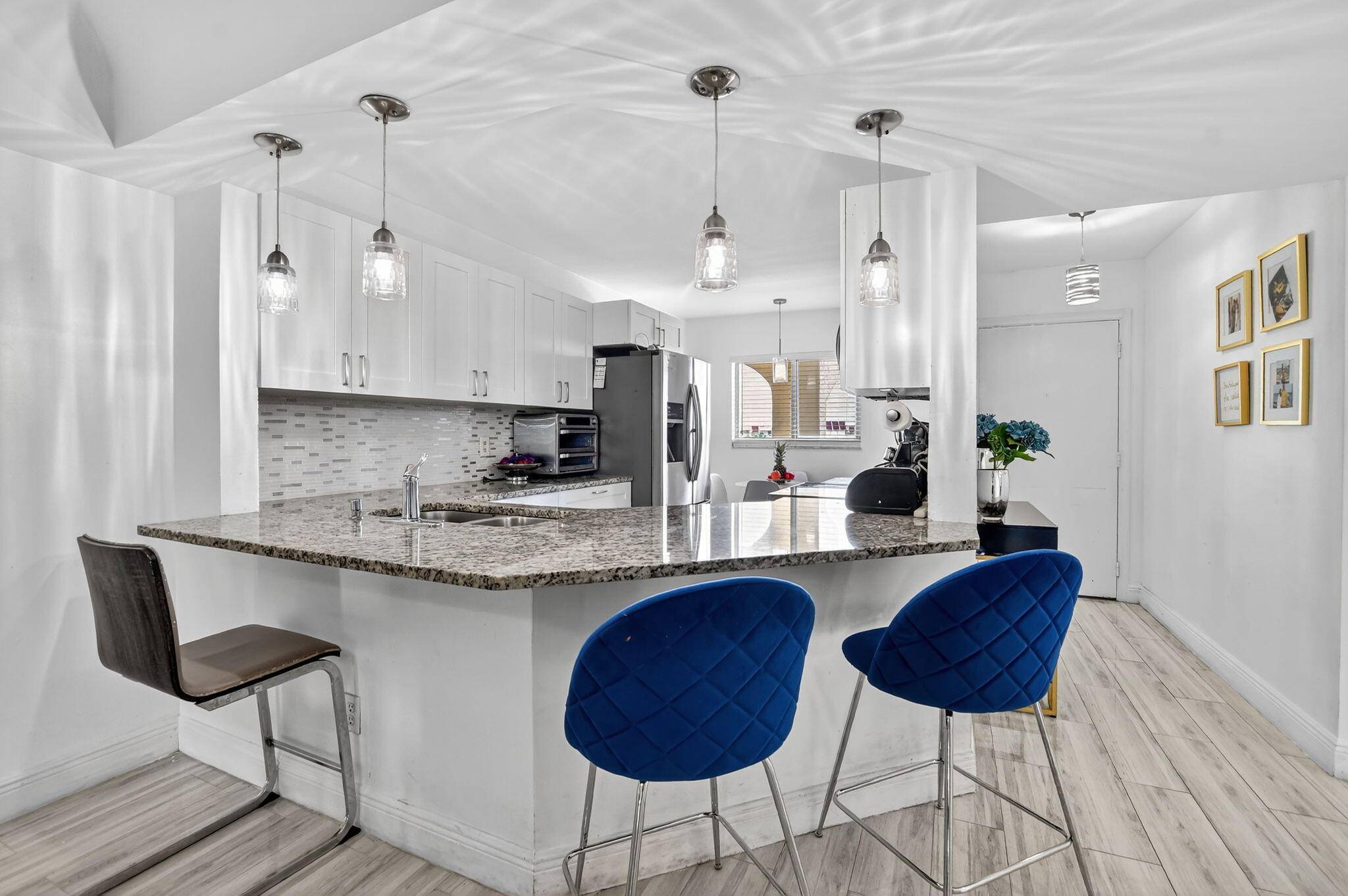 This Updated 55, 1300 SQFT.