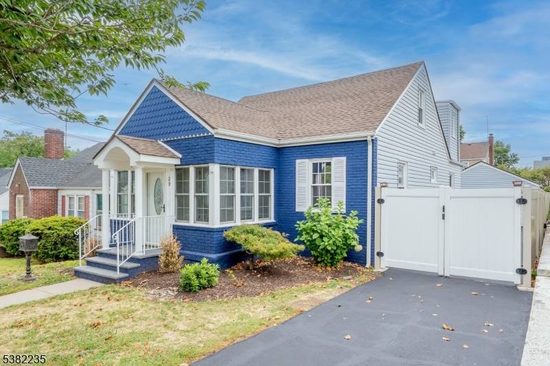 Light and airy best describes this beautifully updated home tucked in a quiet neighborhood just one block from Nutley.