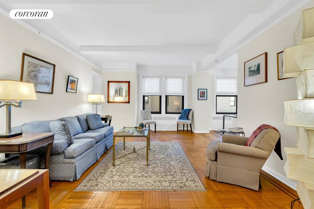 SPACIOUS amp ; GRACIOUS, this elegant one bedroom home in a boutique coop on West End Avenue combines prewar charm with stunning modern touches.