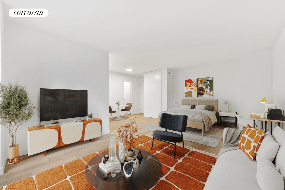 Introducing Apartment 2D at Gramercy Arms A newly renovated studio nestled within a well maintained cooperative in the heart of Gramercy.