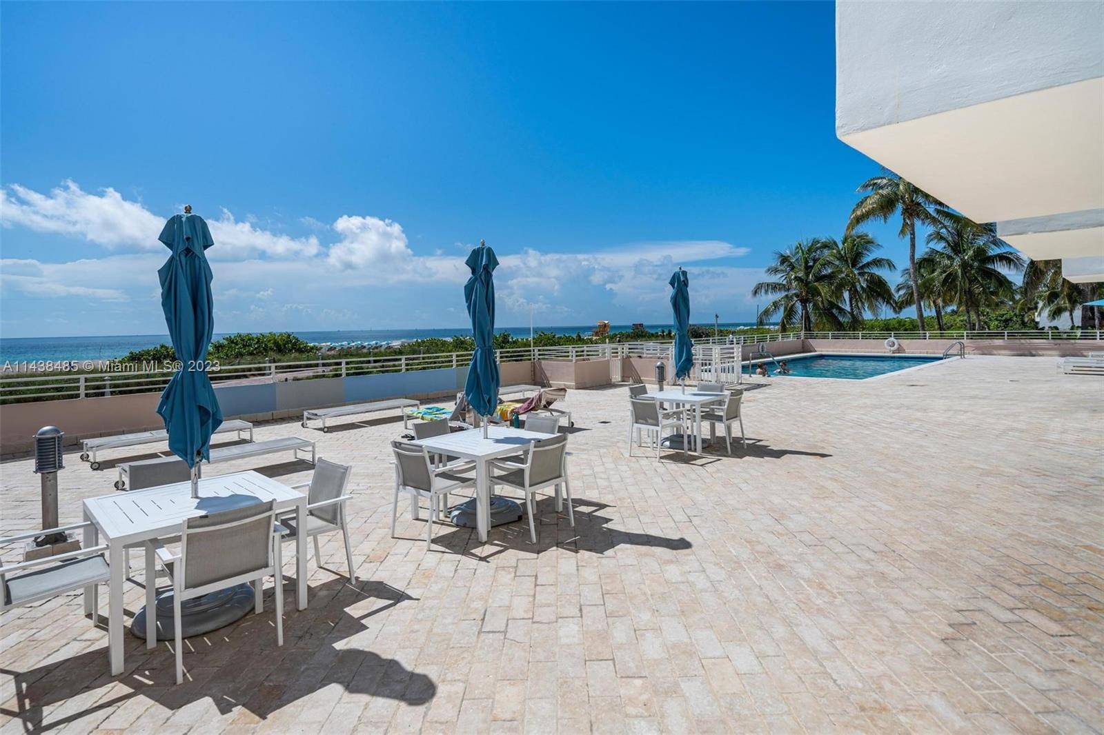 Exquisite 1 bedroom ocean front furnished apartment in the desirable South of Fifth area.