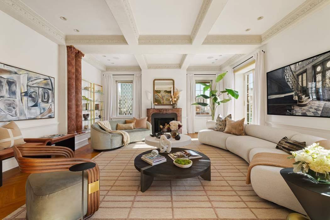 A rare and refined Penthouse offering gracious indoor outdoor living, this sun filled three bedroom, three and a half bath residence is defined by scale, light, and beautifully integrated terraces.