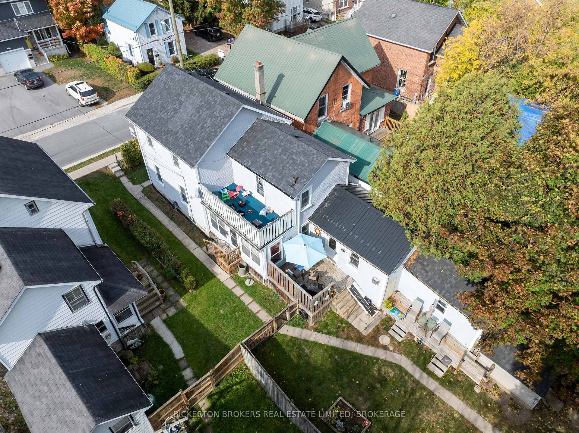 Neat and Tidy fully rented duplex with detached Garage and ample parking.