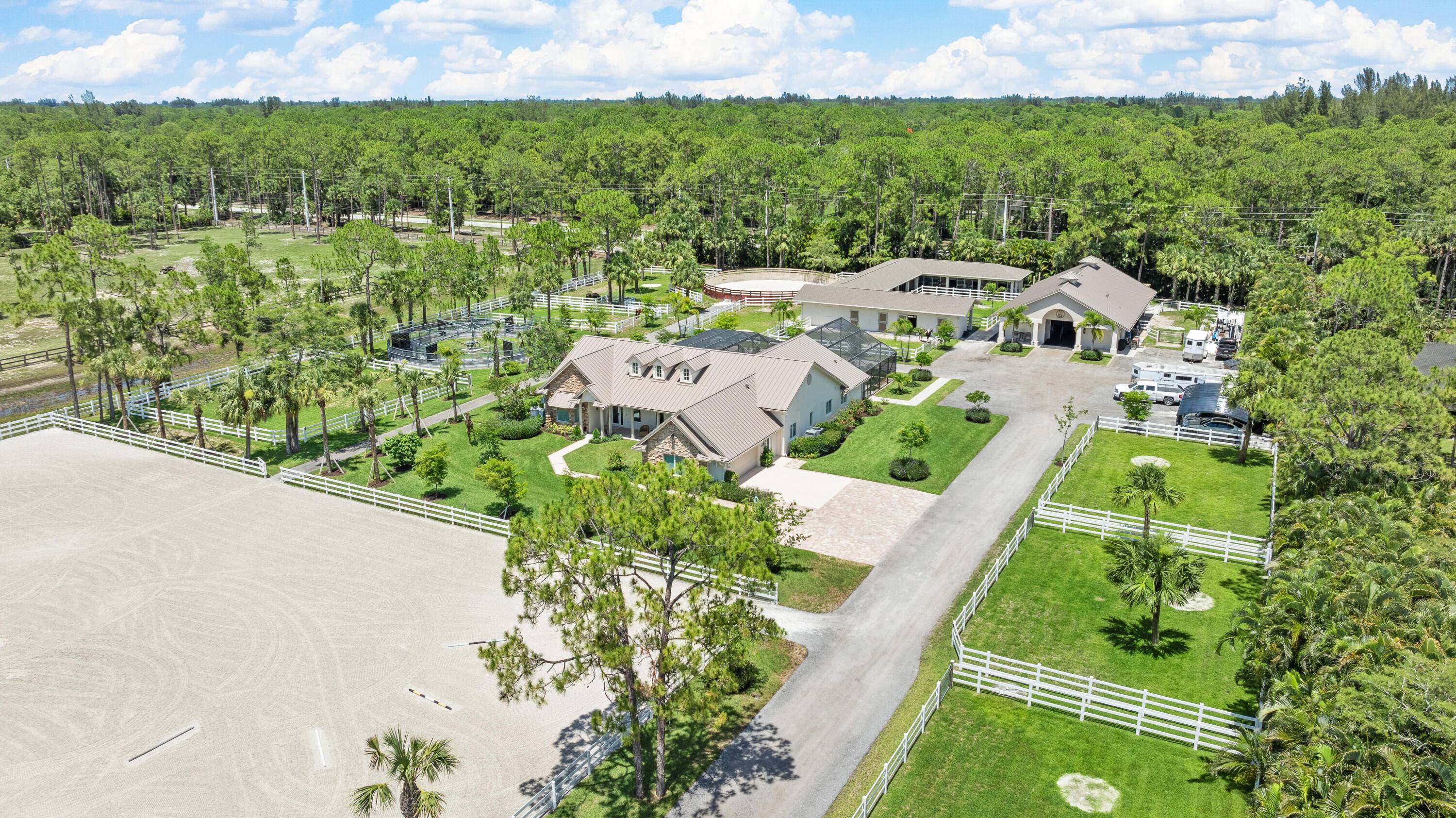 Don't miss this professionally renovated 5 acre, 5BR, 4BA, 20 stall farm below renovation cost, is only 12 mins to WEF show grounds.