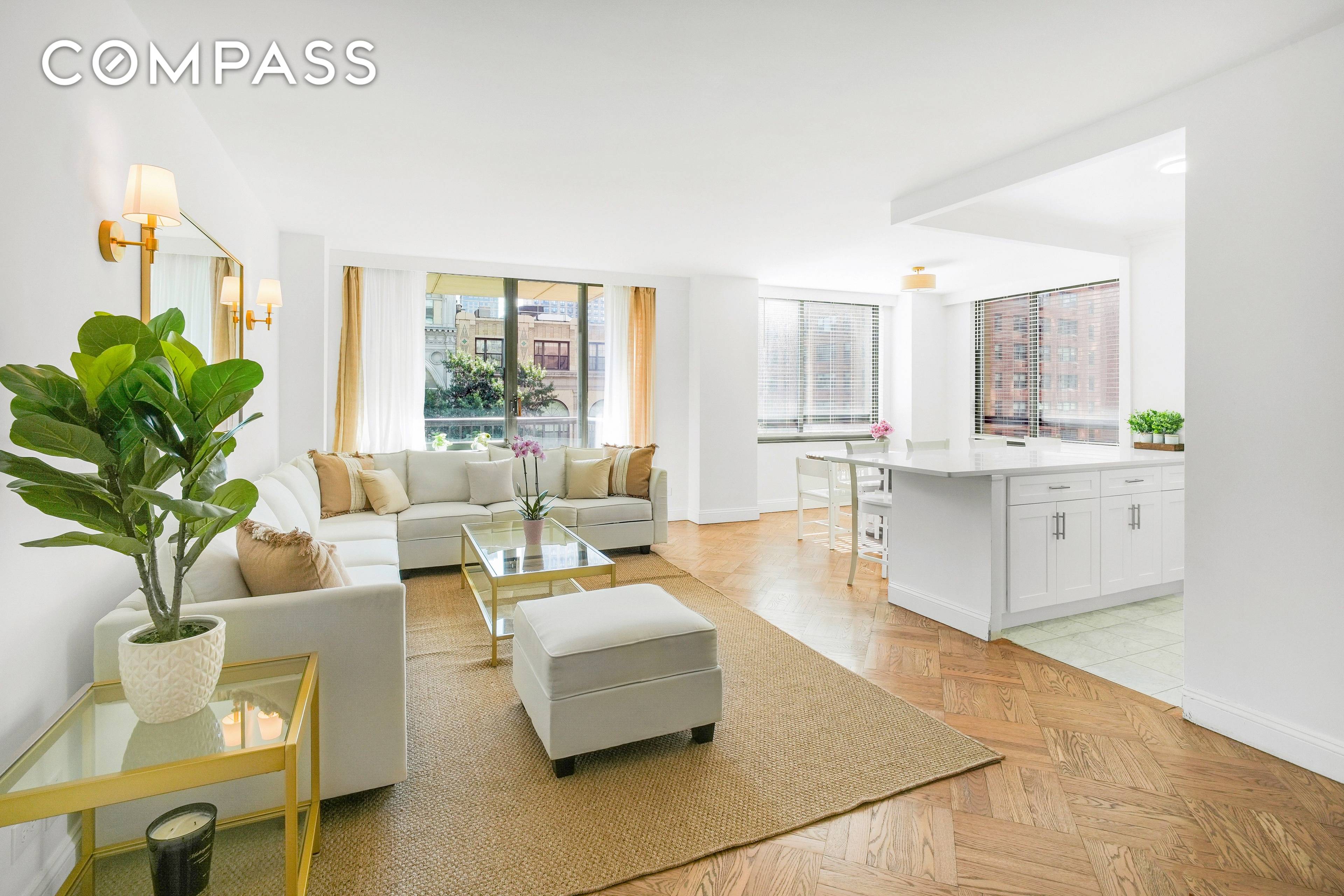 Convertible 3 Bedroom Condo With a Balcony in Evans Tower Featuring a Rooftop amp ; Pool.