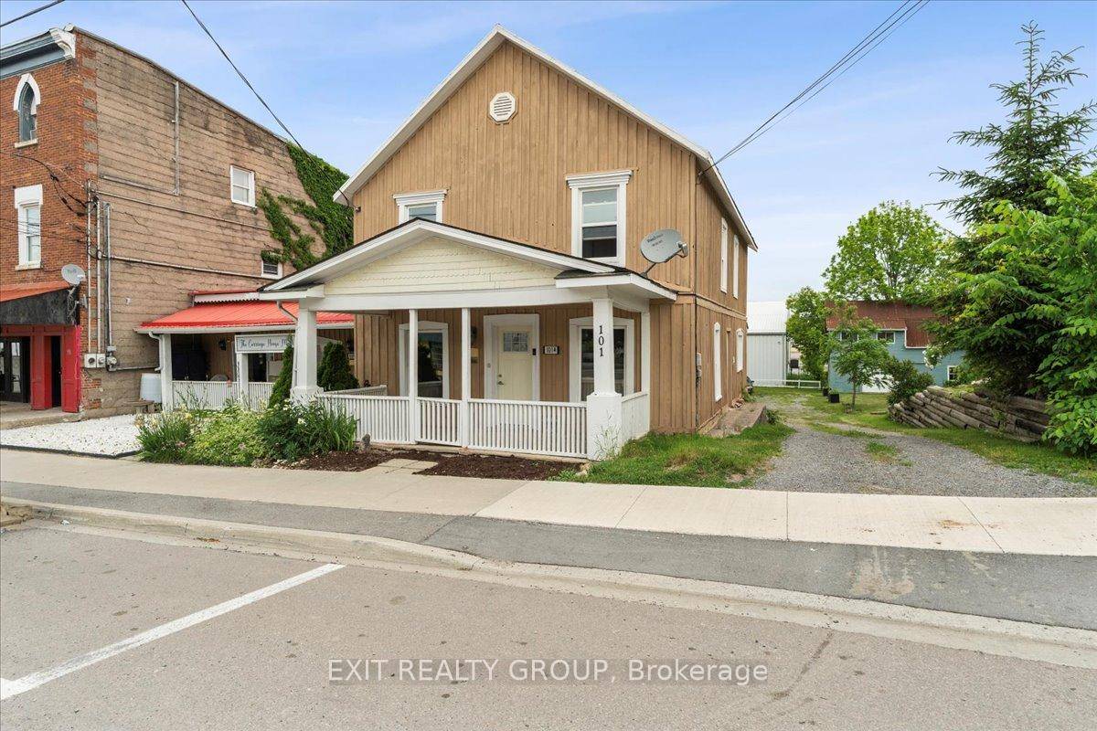 Versatile 4 Bed, 2 Bath Home with Commercial Space and Barn in the Heart of Madoc !
