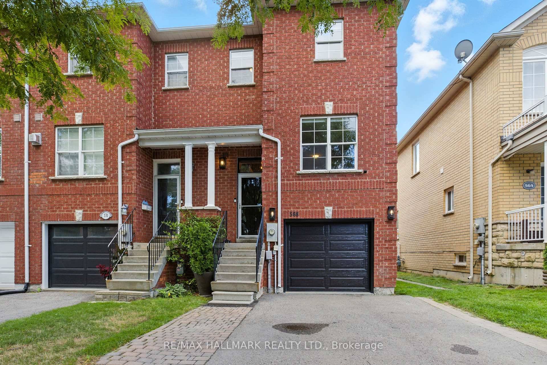 Rare Freehold End Unit Townhome in Gorham College Manor.