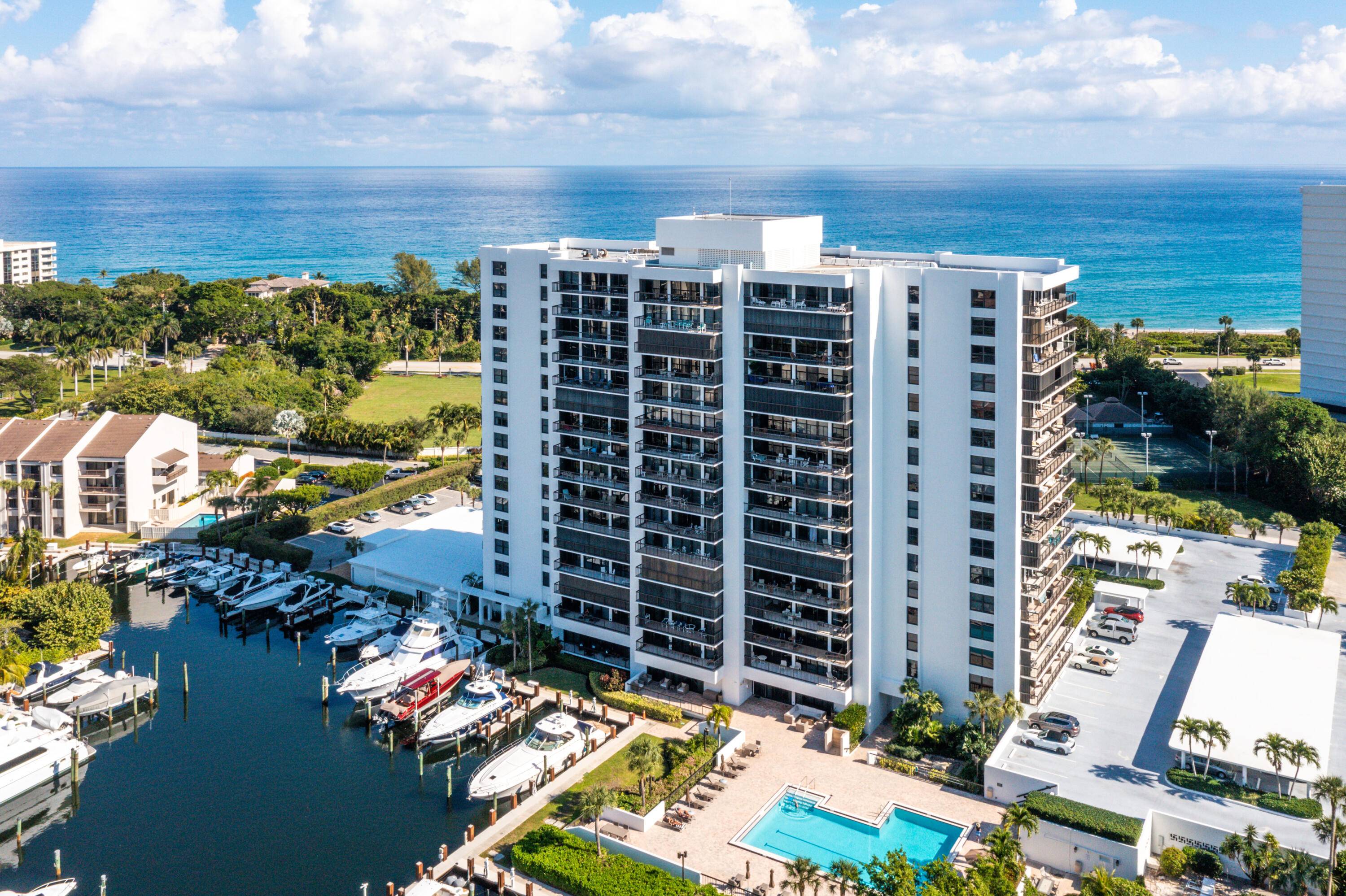 Beautiful renovated designer furnished unit with intracoastal and city views as well as ocean.