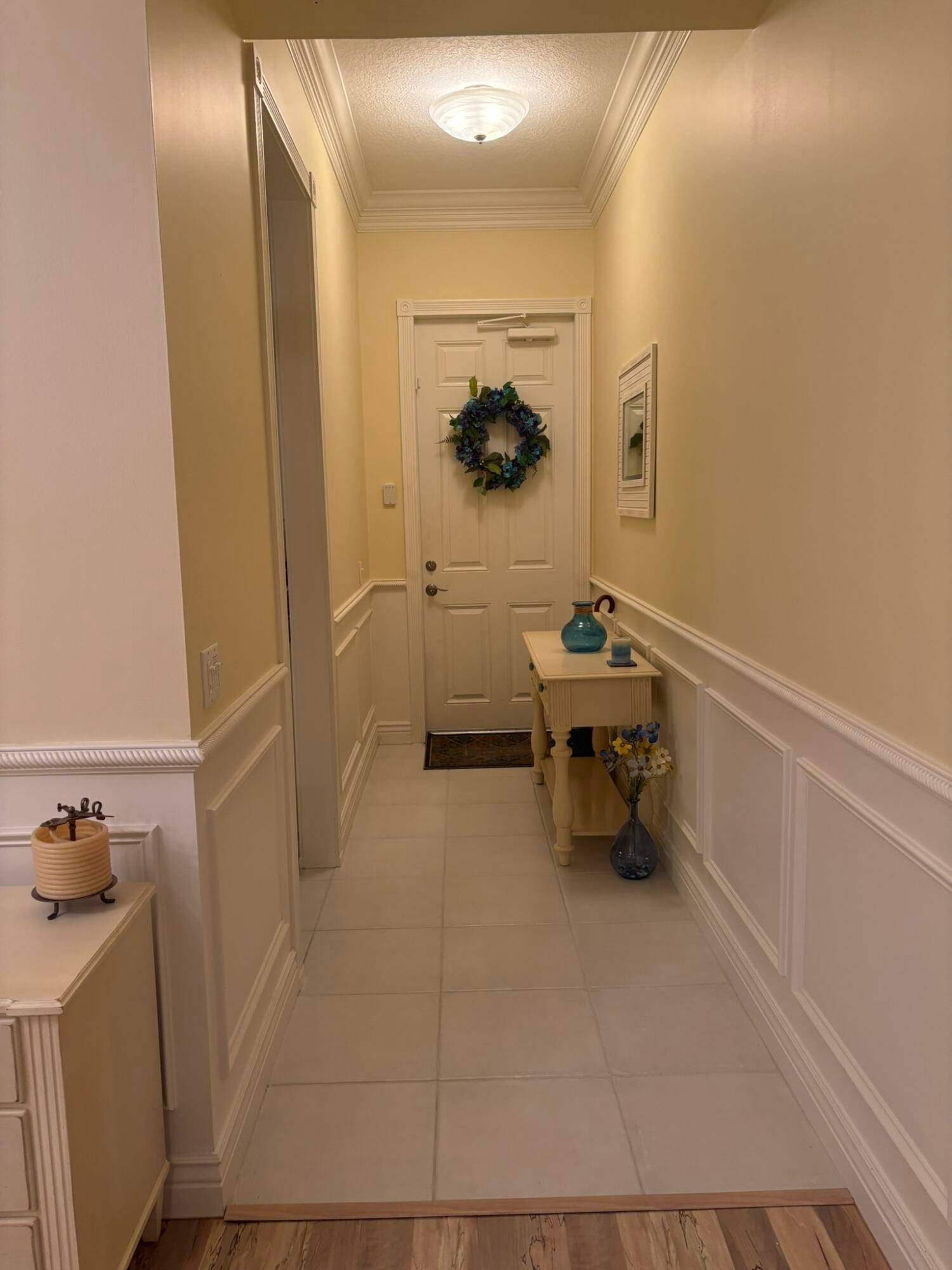 This condo has a long southern view of the Intracoastal Waterway.