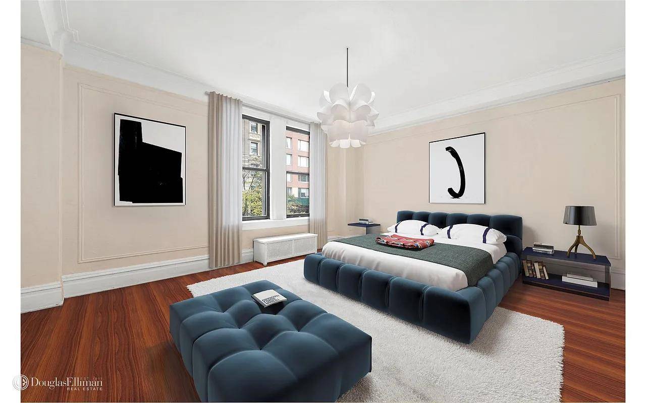 CLASSIC SIX SPONSOR UNIT NO BOARD APPROVAL Pre War Charm Flexible Layout Prime Museum Block A rare sponsor unit offering at 118 West 79th Street, Apartment 9B is a classic ...