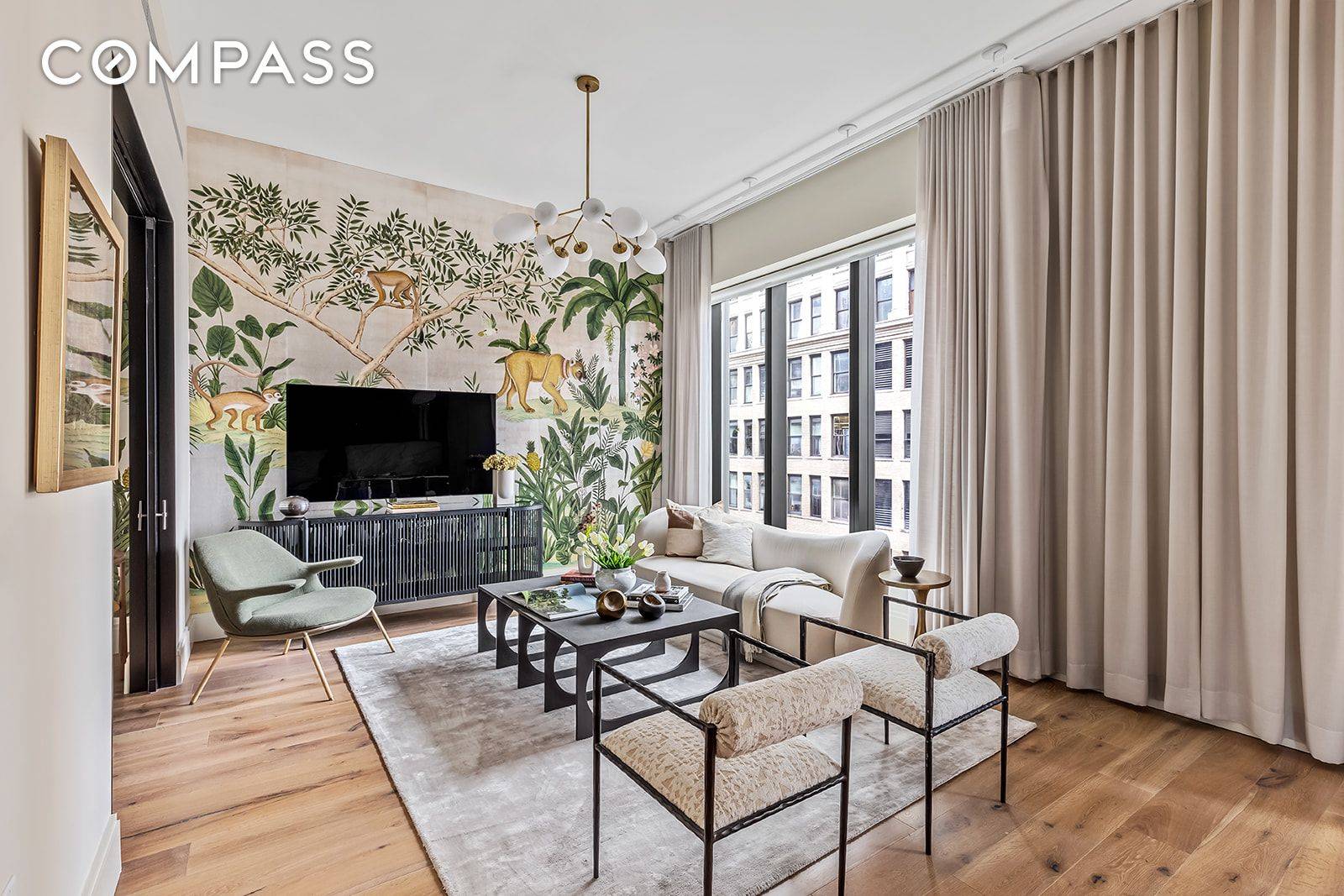 Walk into this designer dream home at NoMad s sophisticated full service condo, Rose Hill.