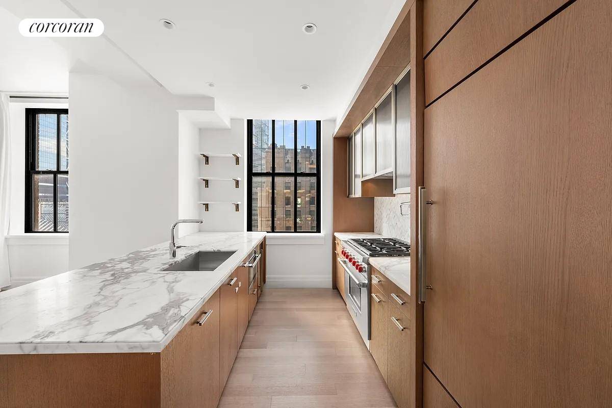 Bright and Sunny Corner Apartment with an open view the the Calatrava Transit Hall.