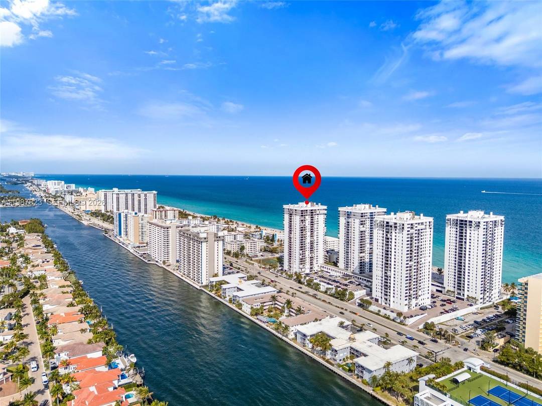 Wake up to million dollar view every single day in this stunning 2 bedroom, 2 bathroom waterfront oasis on the 23rd floor of Hollywood Beach's most prestigious address.