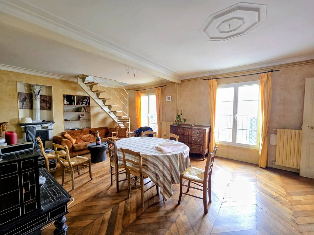 Appartement 4 pièces : Balcon vue Val-de-Grâce