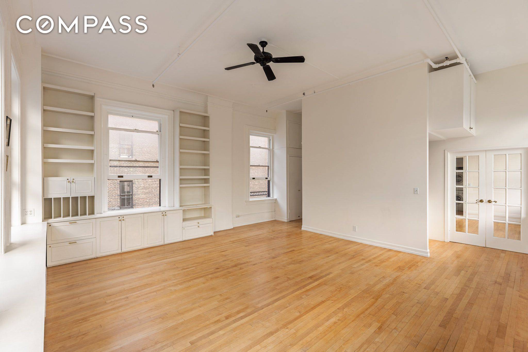 A rare opportunity to own this one of a kind, spacious, light filled Manhattan landmark apartment with expansive skyline views, high ceilings and 15 huge windows lining three sides.