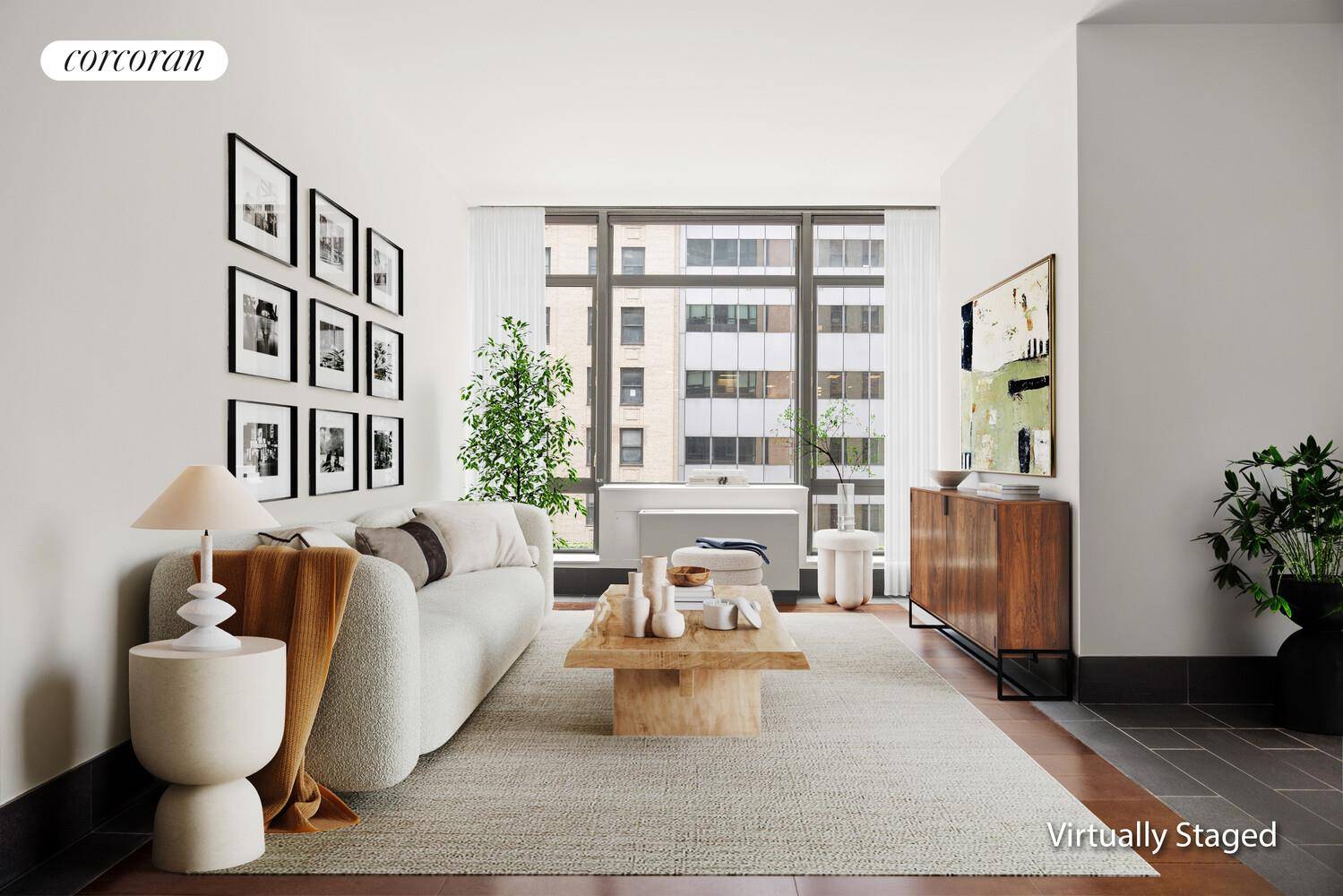 Welcome to this stunning 825 SF one bedroom, 1.