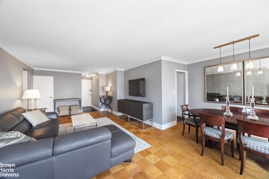 Bright amp ; Spacious One Bedroom with Panoramic City Views and Exceptional Storage Welcome io Residence 9A, a sun filled and sophisticated one bedroom home perched high above the Upper ...