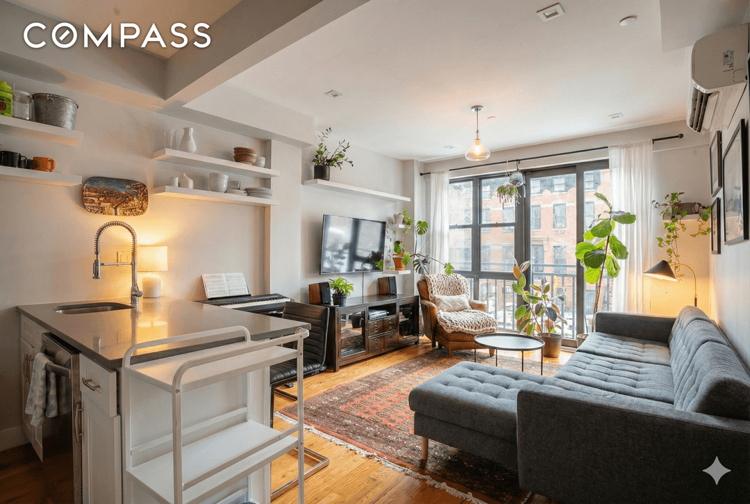 Welcome to this stunning one bedroom condominium in the heart of Bedford Stuyvesant, perfectly situated on the corner of Quincy and Tompkins.