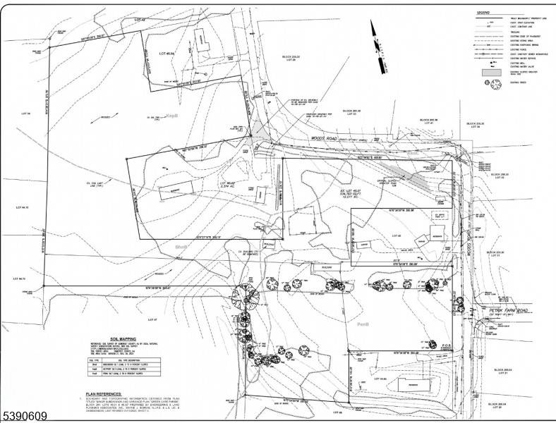 Beautifully planned 5 lot subdivision recently approved by the Hillsborough Township Planning Board.